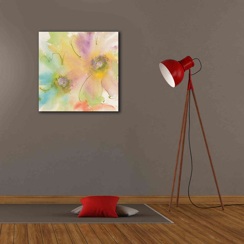 Image of 'Rainbow Cosmos II' by Chris Paschke, Canvas Wall Art,26 x 26