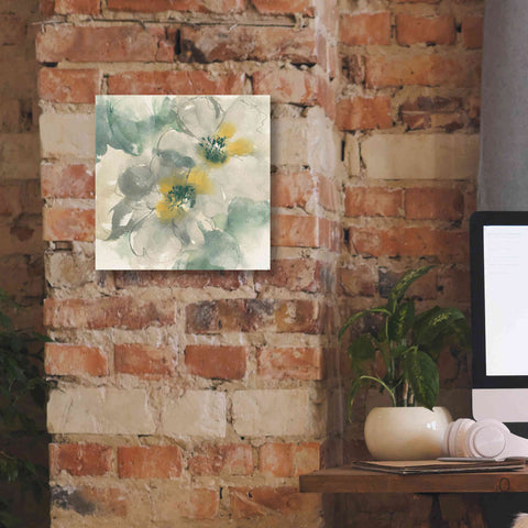 Image of 'Silver Quince I' by Chris Paschke, Canvas Wall Art,12 x 12