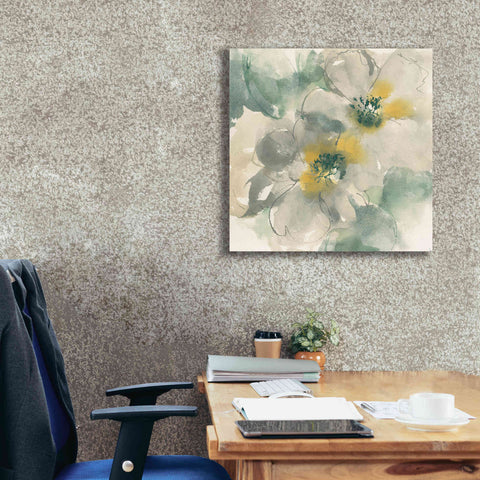 Image of 'Silver Quince I' by Chris Paschke, Canvas Wall Art,26 x 26