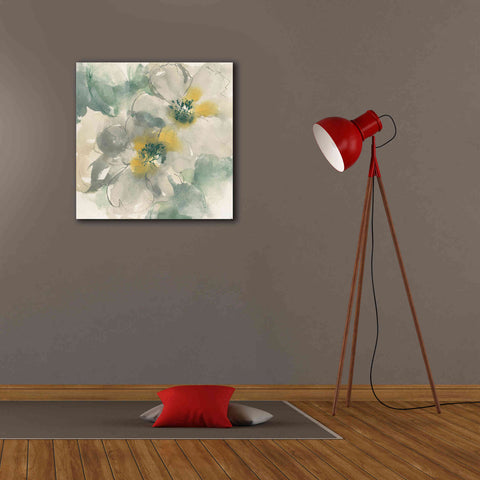 Image of 'Silver Quince I' by Chris Paschke, Canvas Wall Art,26 x 26