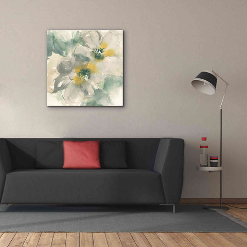 Image of 'Silver Quince I' by Chris Paschke, Canvas Wall Art,37 x 37