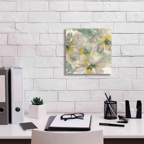 Image of 'Silver Quince II' by Chris Paschke, Canvas Wall Art,12 x 12