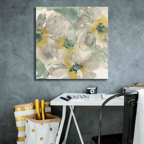 Image of 'Silver Quince II' by Chris Paschke, Canvas Wall Art,26 x 26