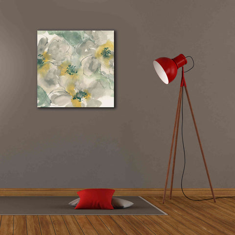 Image of 'Silver Quince II' by Chris Paschke, Canvas Wall Art,26 x 26