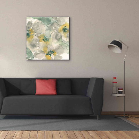 Image of 'Silver Quince II' by Chris Paschke, Canvas Wall Art,37 x 37