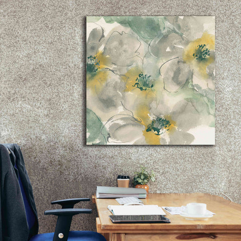 Image of 'Silver Quince II' by Chris Paschke, Canvas Wall Art,37 x 37