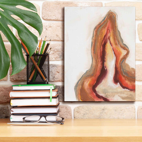 Image of 'Watercolor Geode VI' by Chris Paschke, Canvas Wall Art,12 x 16