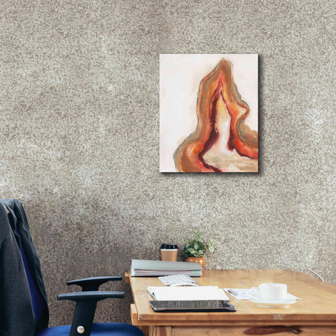 Image of 'Watercolor Geode VI' by Chris Paschke, Canvas Wall Art,20 x 24