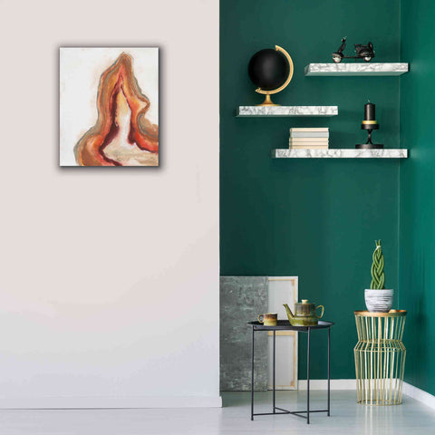 Image of 'Watercolor Geode VI' by Chris Paschke, Canvas Wall Art,20 x 24