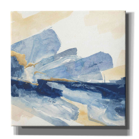 Image of 'Gilded Indigo II' by Chris Paschke, Canvas Wall Art