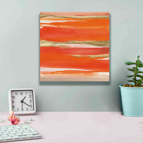 Image of 'Gilded Mandarin I' by Chris Paschke, Canvas Wall Art,12 x 12