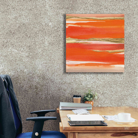 Image of 'Gilded Mandarin I' by Chris Paschke, Canvas Wall Art,26 x 26