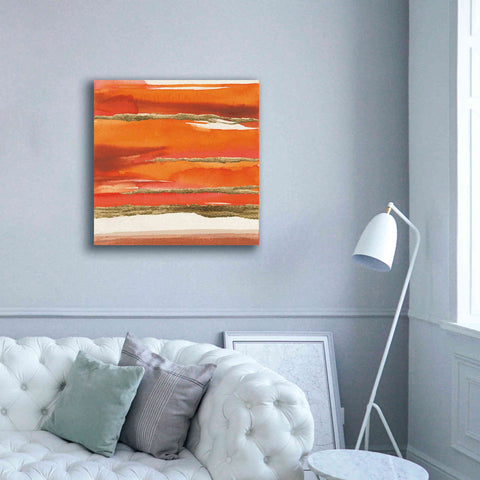 Image of 'Gilded Mandarin II' by Chris Paschke, Canvas Wall Art,37 x 37