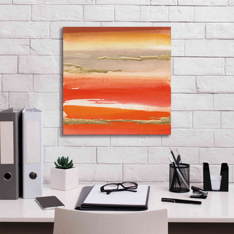 Image of 'Gilded Mandarin III' by Chris Paschke, Canvas Wall Art,18 x 18