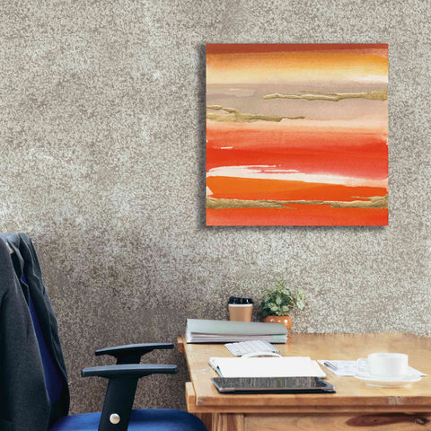 Image of 'Gilded Mandarin III' by Chris Paschke, Canvas Wall Art,26 x 26