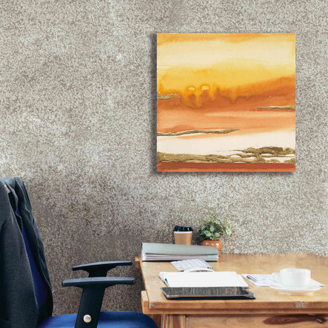 Image of 'Gilded Amber I' by Chris Paschke, Canvas Wall Art,26 x 26