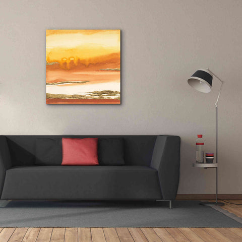Image of 'Gilded Amber I' by Chris Paschke, Canvas Wall Art,37 x 37