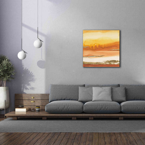 Image of 'Gilded Amber I' by Chris Paschke, Canvas Wall Art,37 x 37