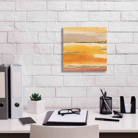 Image of 'Gilded Amber II' by Chris Paschke, Canvas Wall Art,12 x 12