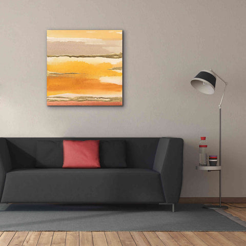 Image of 'Gilded Amber II' by Chris Paschke, Canvas Wall Art,37 x 37