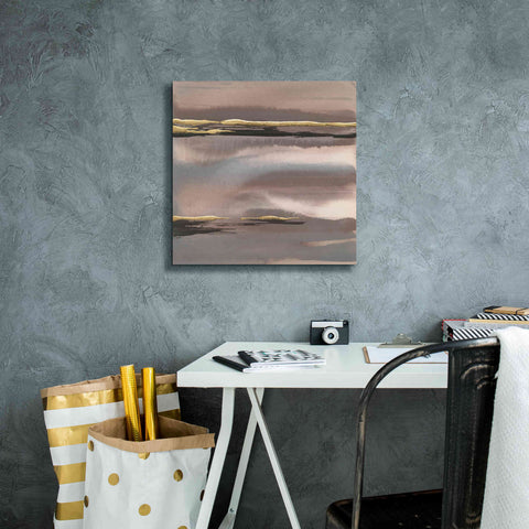 Image of 'Gilded Morning Fog I' by Chris Paschke, Canvas Wall Art,18 x 18