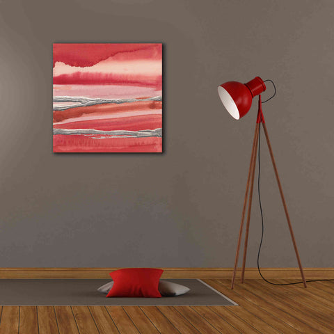 Image of 'Silver Marsh' by Chris Paschke, Canvas Wall Art,26 x 26