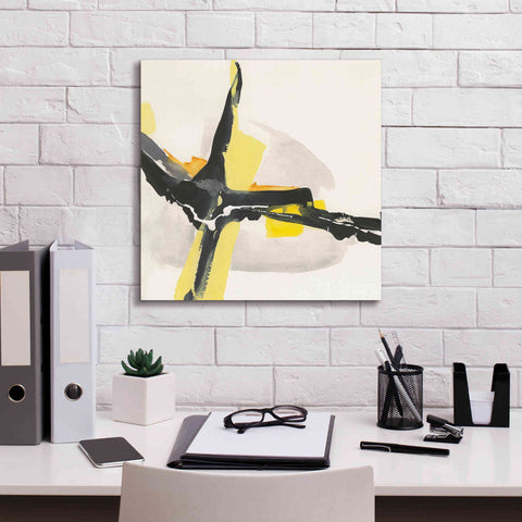 Image of 'Creamy Yellow I' by Chris Paschke, Canvas Wall Art,18 x 18