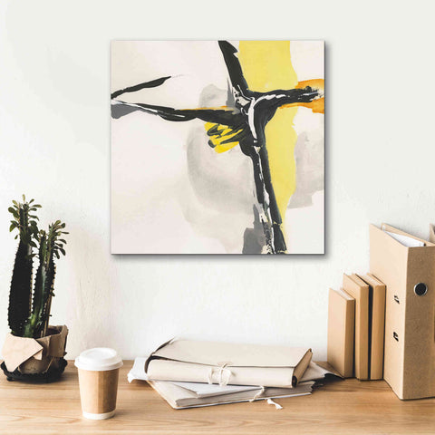 Image of 'Creamy Yellow II' by Chris Paschke, Canvas Wall Art,18 x 18