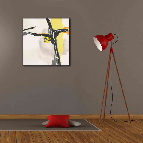 Image of 'Creamy Yellow II' by Chris Paschke, Canvas Wall Art,26 x 26