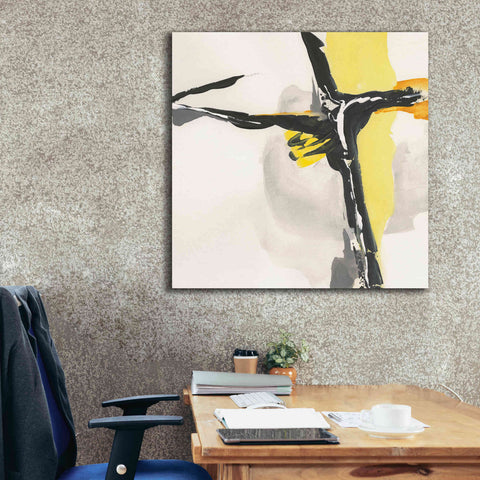 Image of 'Creamy Yellow II' by Chris Paschke, Canvas Wall Art,37 x 37