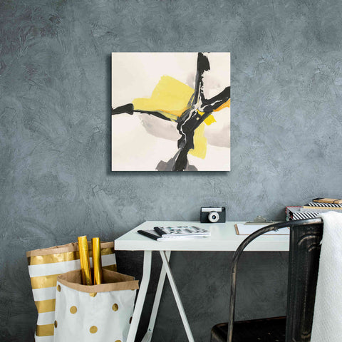 Image of 'Creamy Yellow III' by Chris Paschke, Canvas Wall Art,18 x 18