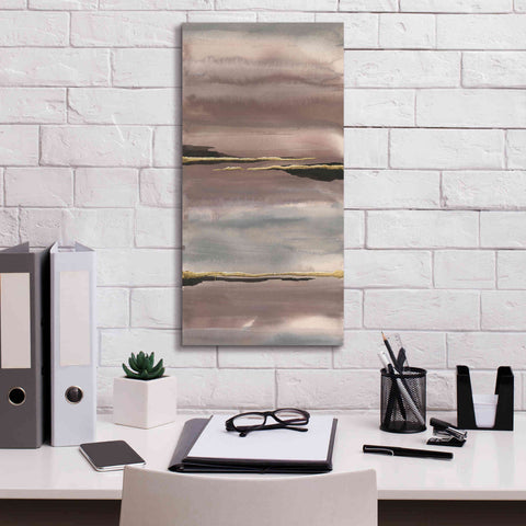 Image of 'Gilded Morning Fog III' by Chris Paschke, Canvas Wall Art,12 x 24