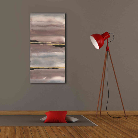 Image of 'Gilded Morning Fog III' by Chris Paschke, Canvas Wall Art,20 x 40