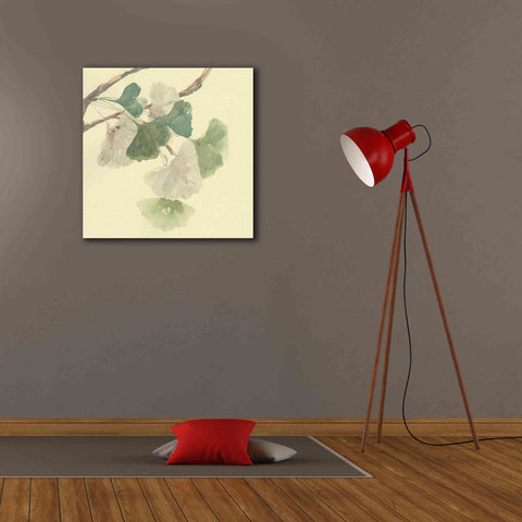 Image of 'Gingko Leaves I' by Chris Paschke, Canvas Wall Art,26 x 26