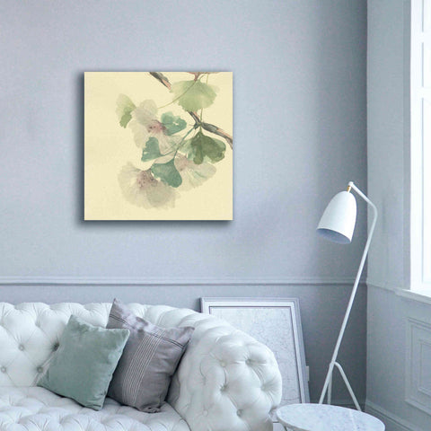 Image of 'Gingko Leaves II' by Chris Paschke, Canvas Wall Art,37 x 37