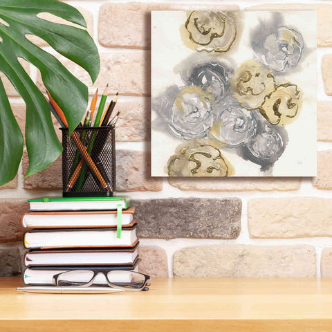 Image of 'Gold Edged Neutral I' by Chris Paschke, Canvas Wall Art,12 x 12