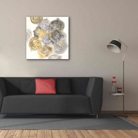 Image of 'Gold Edged Neutral II' by Chris Paschke, Canvas Wall Art,37 x 37