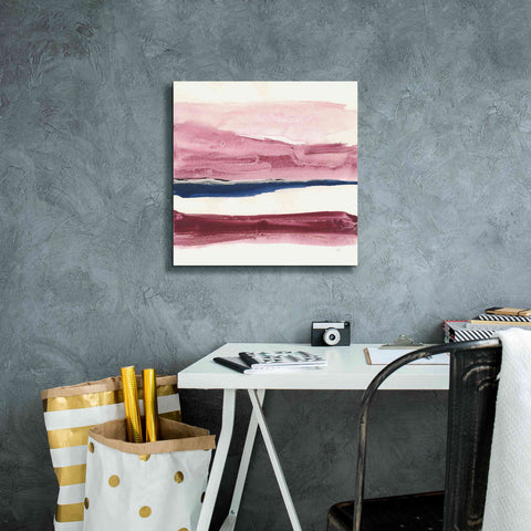 Image of 'Patch of Indigo I' by Chris Paschke, Canvas Wall Art,18 x 18