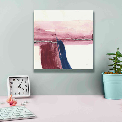 Image of 'Patch of Indigo II' by Chris Paschke, Canvas Wall Art,12 x 12