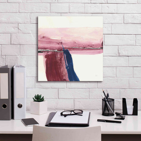 Image of 'Patch of Indigo II' by Chris Paschke, Canvas Wall Art,18 x 18