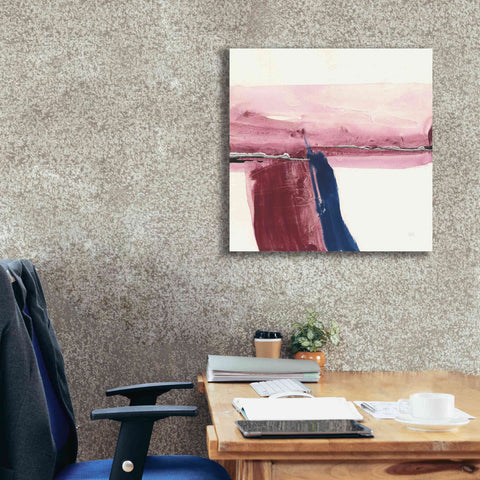 Image of 'Patch of Indigo II' by Chris Paschke, Canvas Wall Art,26 x 26