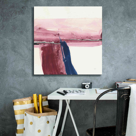 Image of 'Patch of Indigo II' by Chris Paschke, Canvas Wall Art,26 x 26