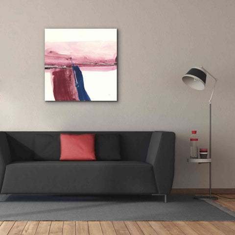 Image of 'Patch of Indigo II' by Chris Paschke, Canvas Wall Art,37 x 37