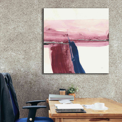 Image of 'Patch of Indigo II' by Chris Paschke, Canvas Wall Art,37 x 37