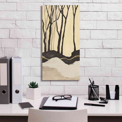 Image of 'Silhouette I' by Chris Paschke, Canvas Wall Art,12 x 24