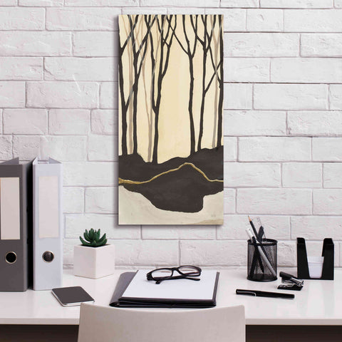 Image of 'Silhouette IV' by Chris Paschke, Canvas Wall Art,12 x 24