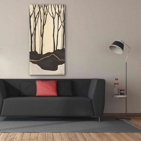 Image of 'Silhouette IV' by Chris Paschke, Canvas Wall Art,30 x 60