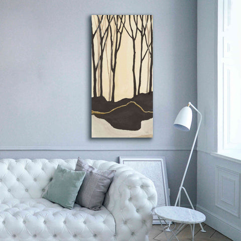 Image of 'Silhouette IV' by Chris Paschke, Canvas Wall Art,30 x 60