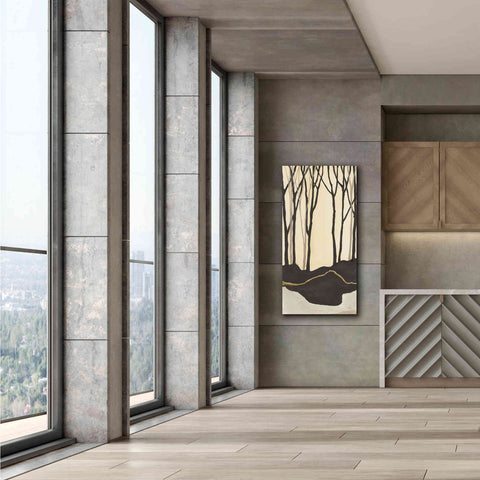 Image of 'Silhouette IV' by Chris Paschke, Canvas Wall Art,30 x 60