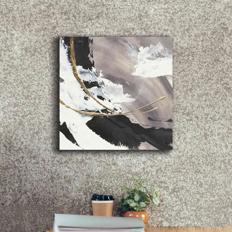 Image of 'Gilded Arcs I' by Chris Paschke, Canvas Wall Art,18 x 18